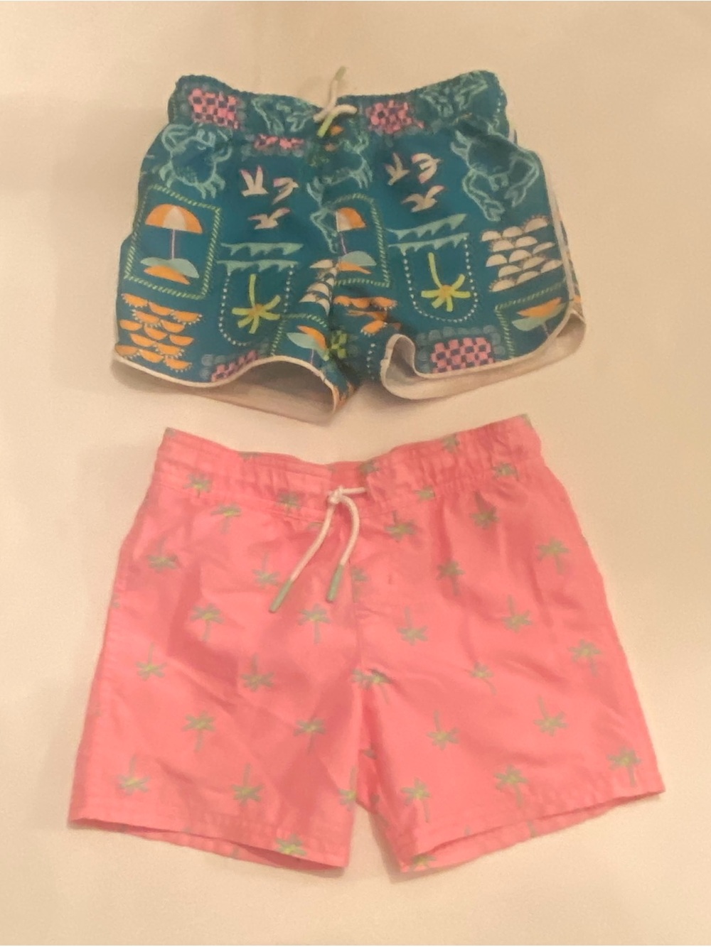 Cat & Jack Set of 2 Swim Trunks, Size 3T EUC